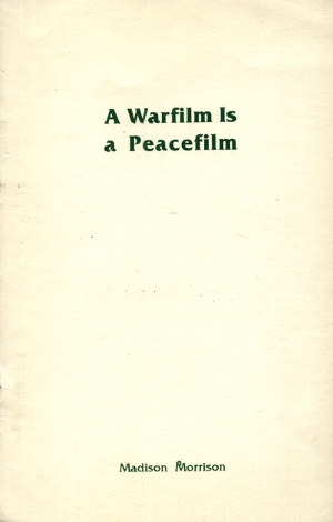 cover for A Warfilm Is a Peacefilm Tamil