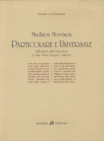 Cover of Particolare e Universale