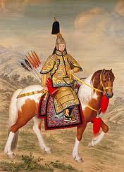 painting of ancient Korean horseman