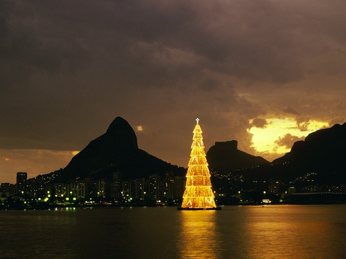 Christmas in Rio de Janeiro Brazil