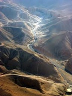 Luxor valley aerial view